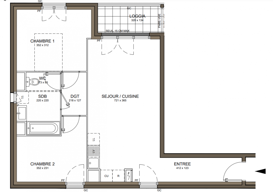 Plan du lot