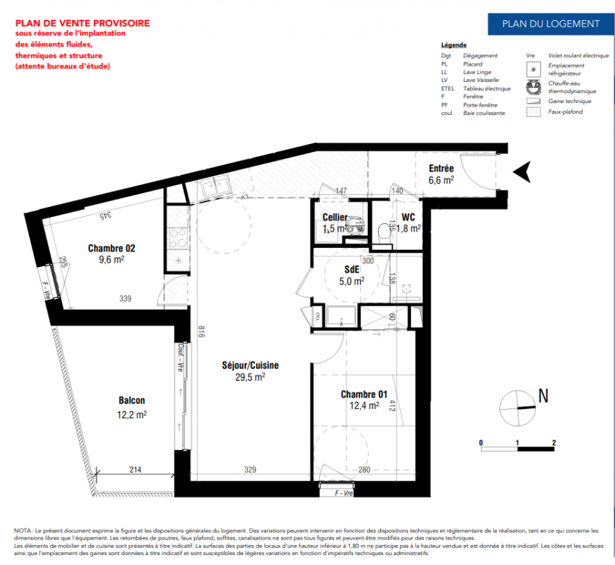 Plan du lot