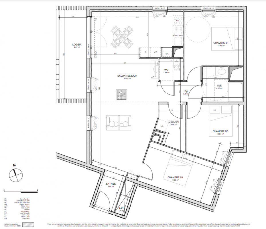 Plan du lot