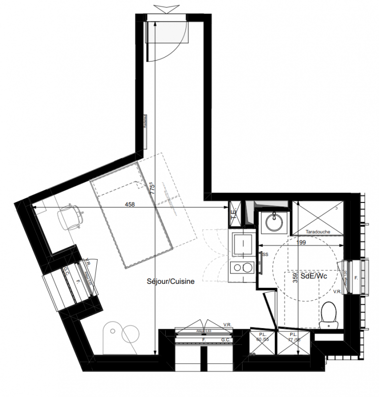 Plan du lot