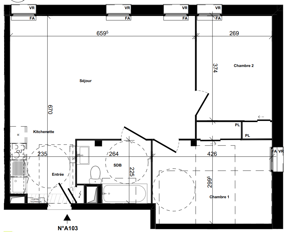 Plan du lot