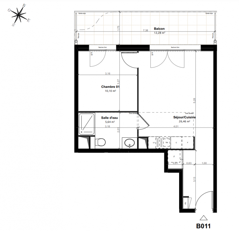 Plan du lot