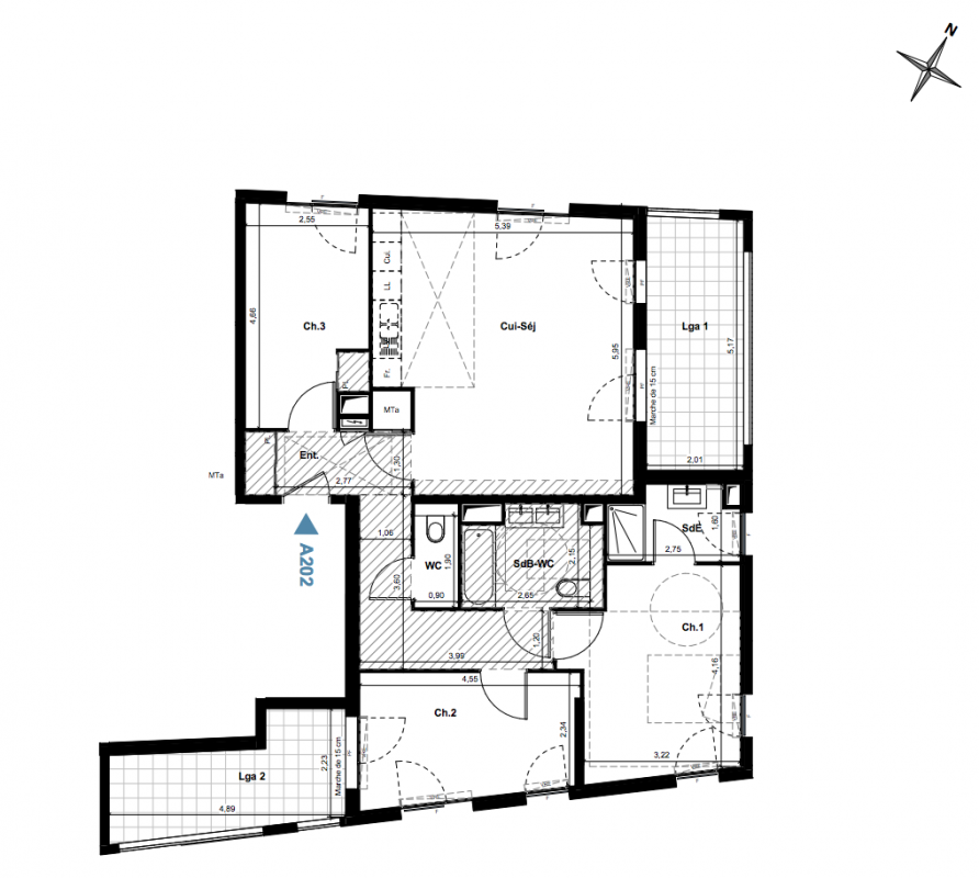 Plan du lot