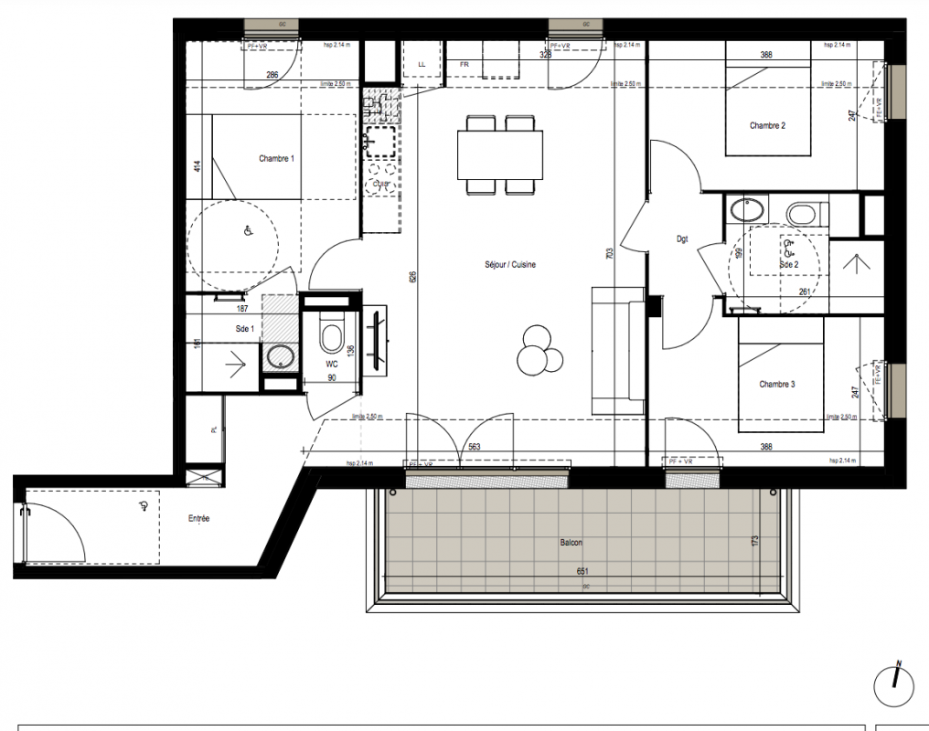Plan du lot