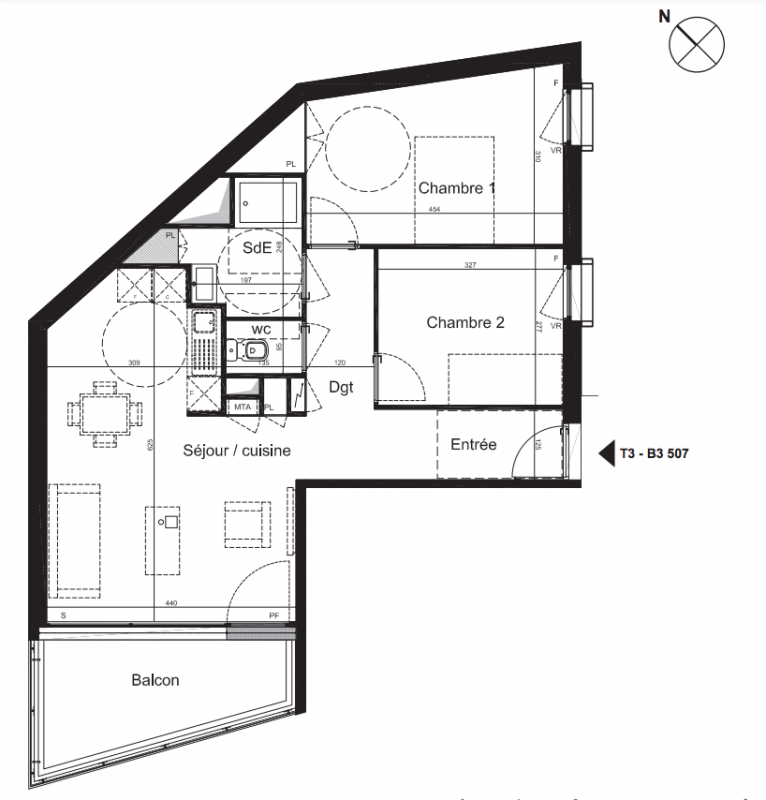 Plan du lot
