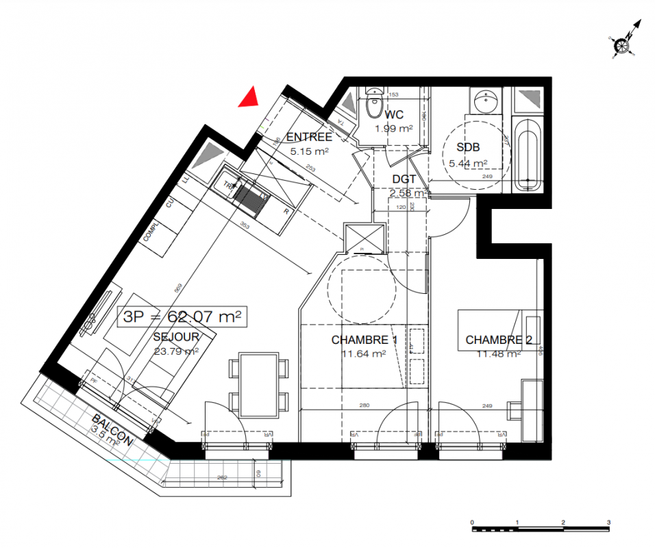 Plan du lot