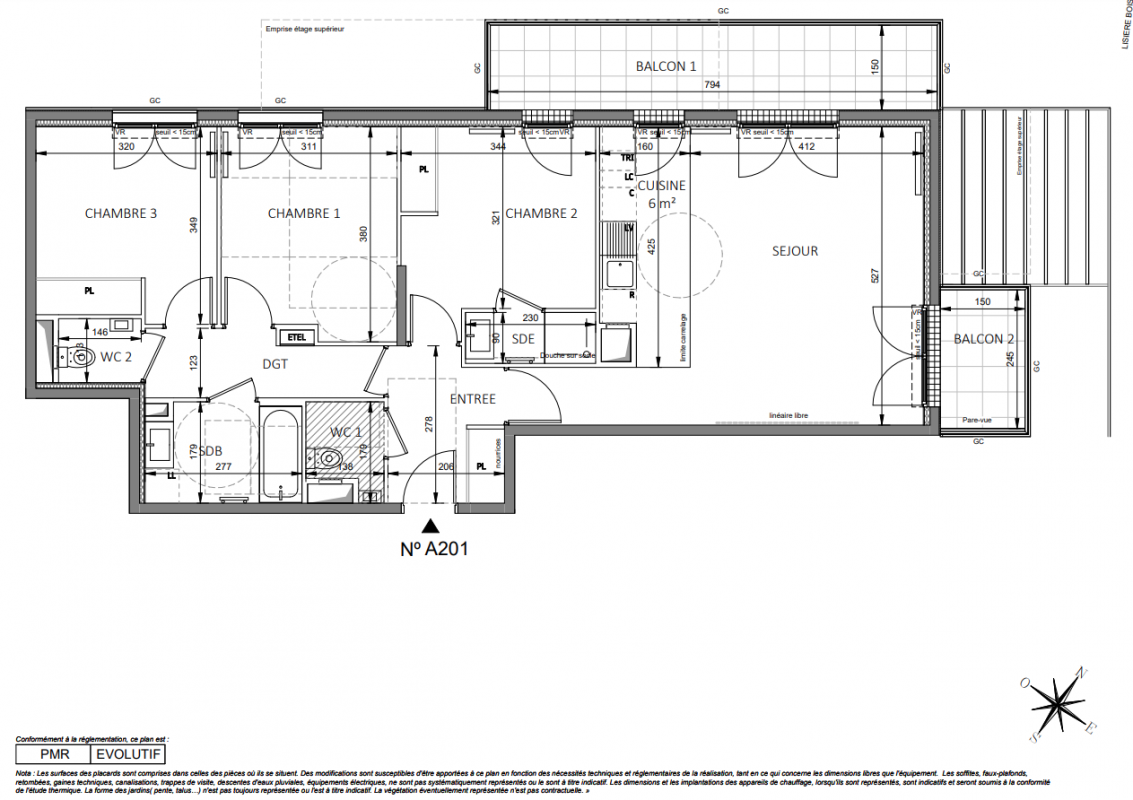 Plan du lot