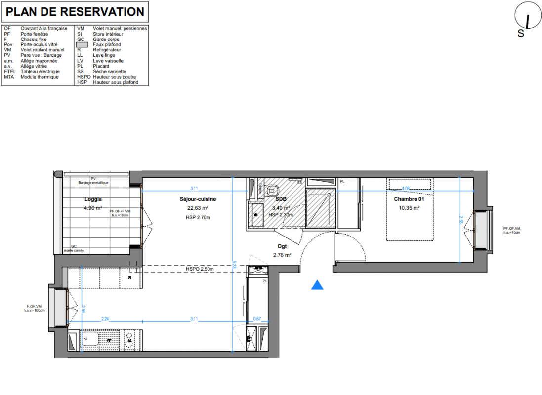Plan du lot