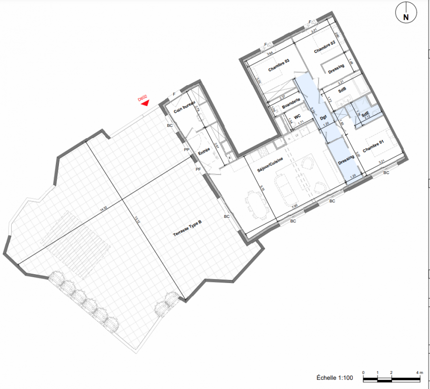 Plan du lot