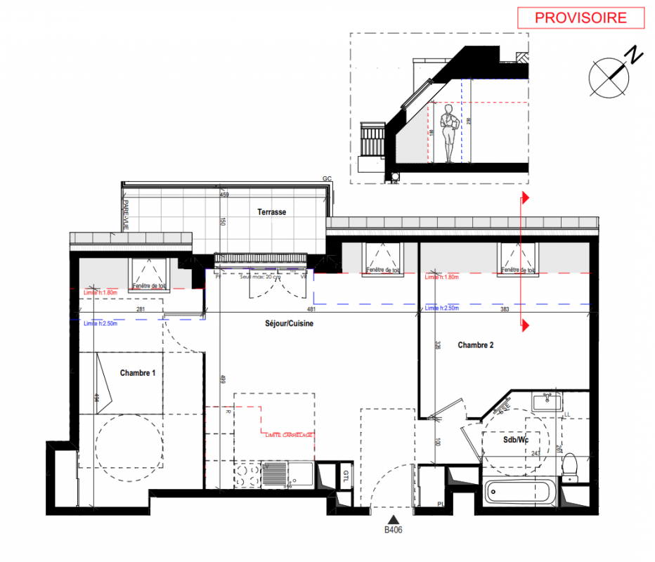 Plan du lot