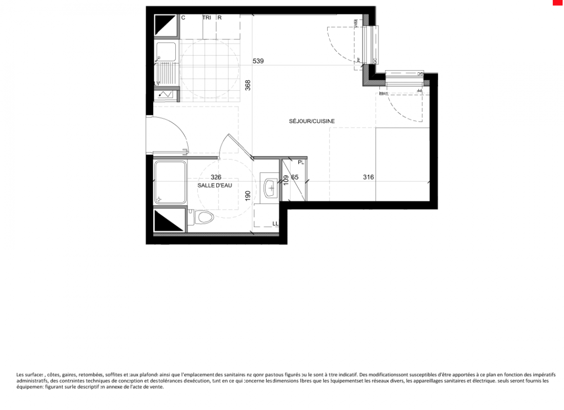 Plan du lot