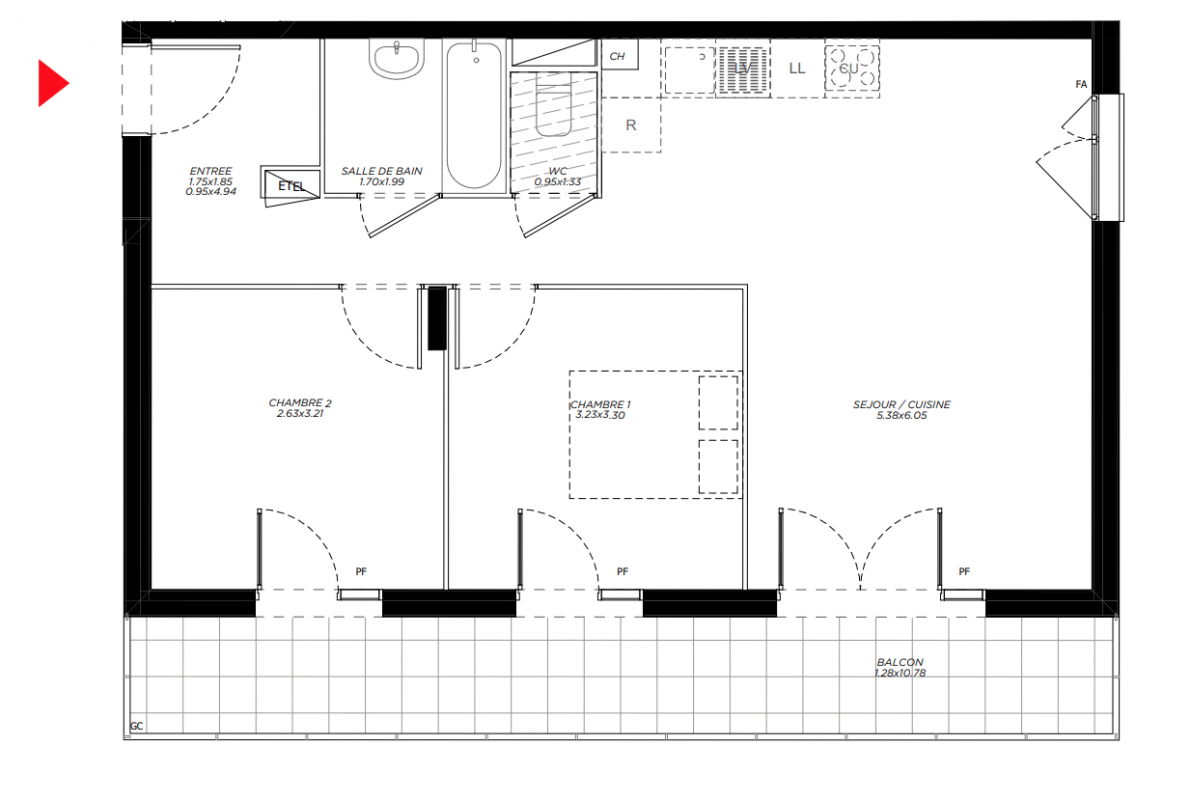 Plan du lot