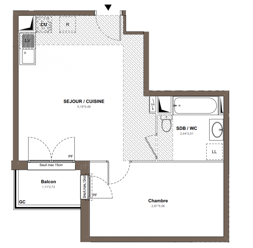 Plan du lot