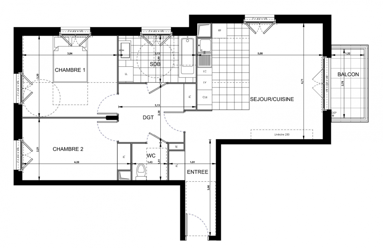 Plan du lot