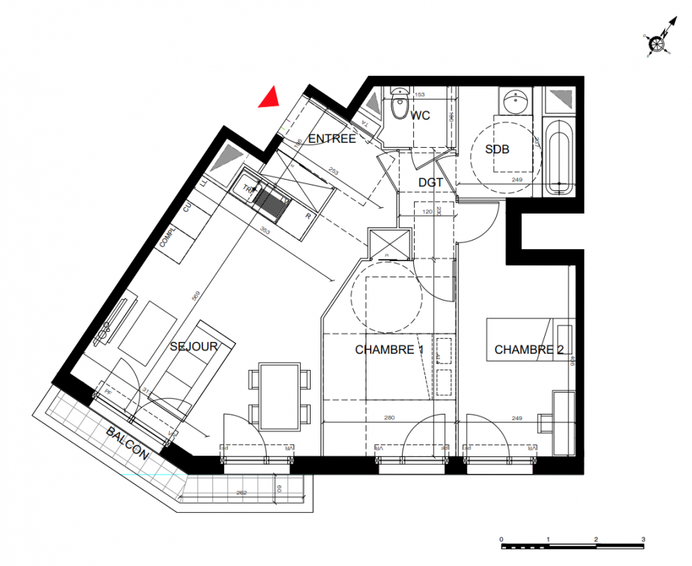 Plan du lot