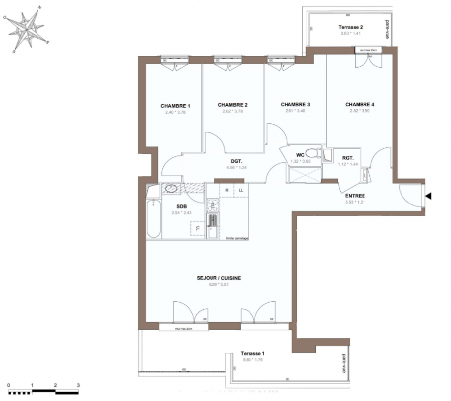Plan du lot