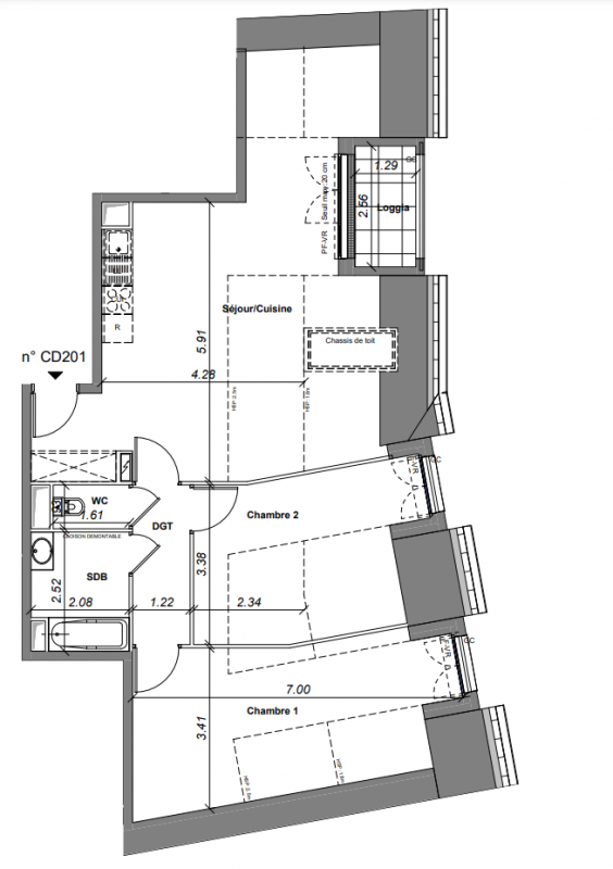 Plan du lot