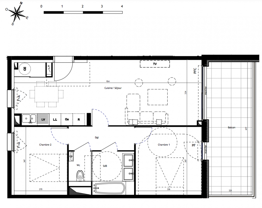 Plan du lot