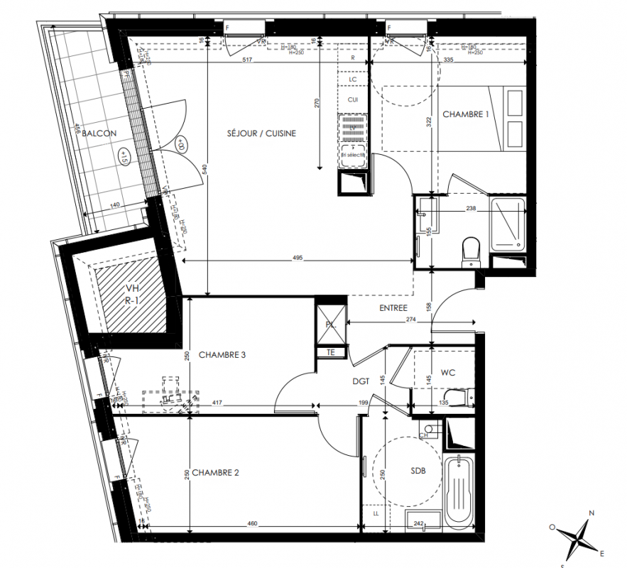 Plan du lot