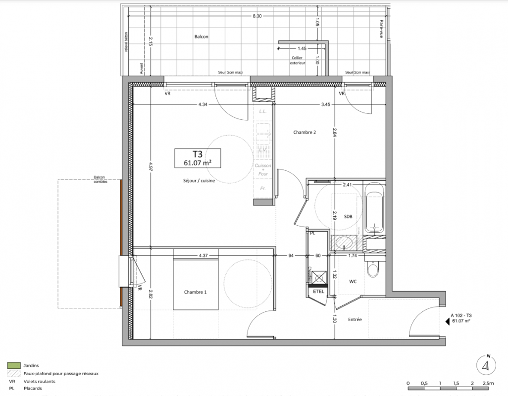 Plan du lot