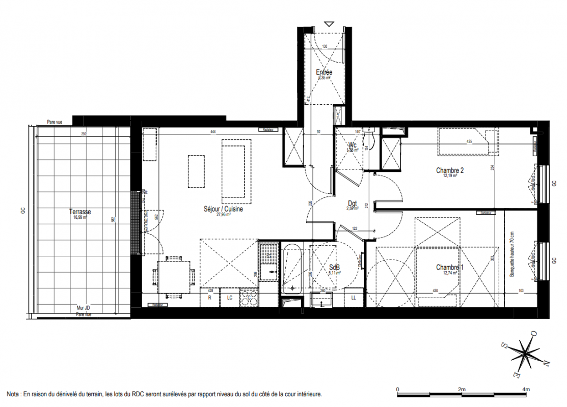 Plan du lot