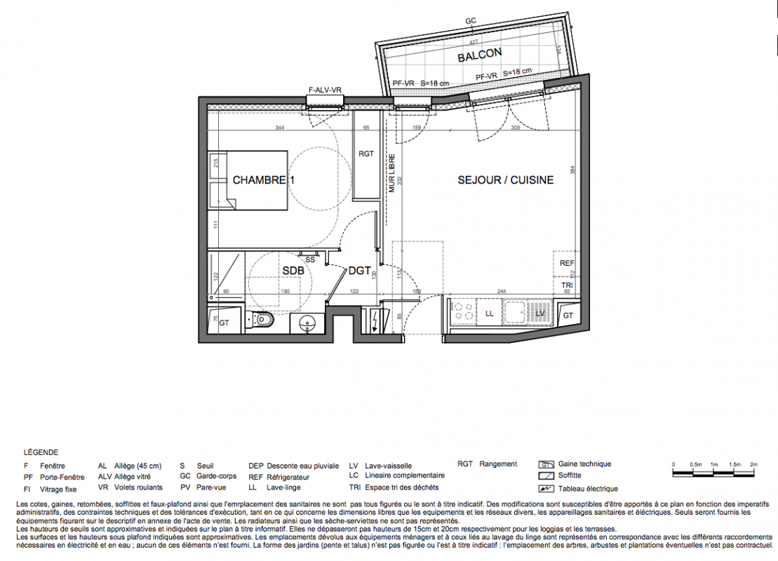 Plan du lot