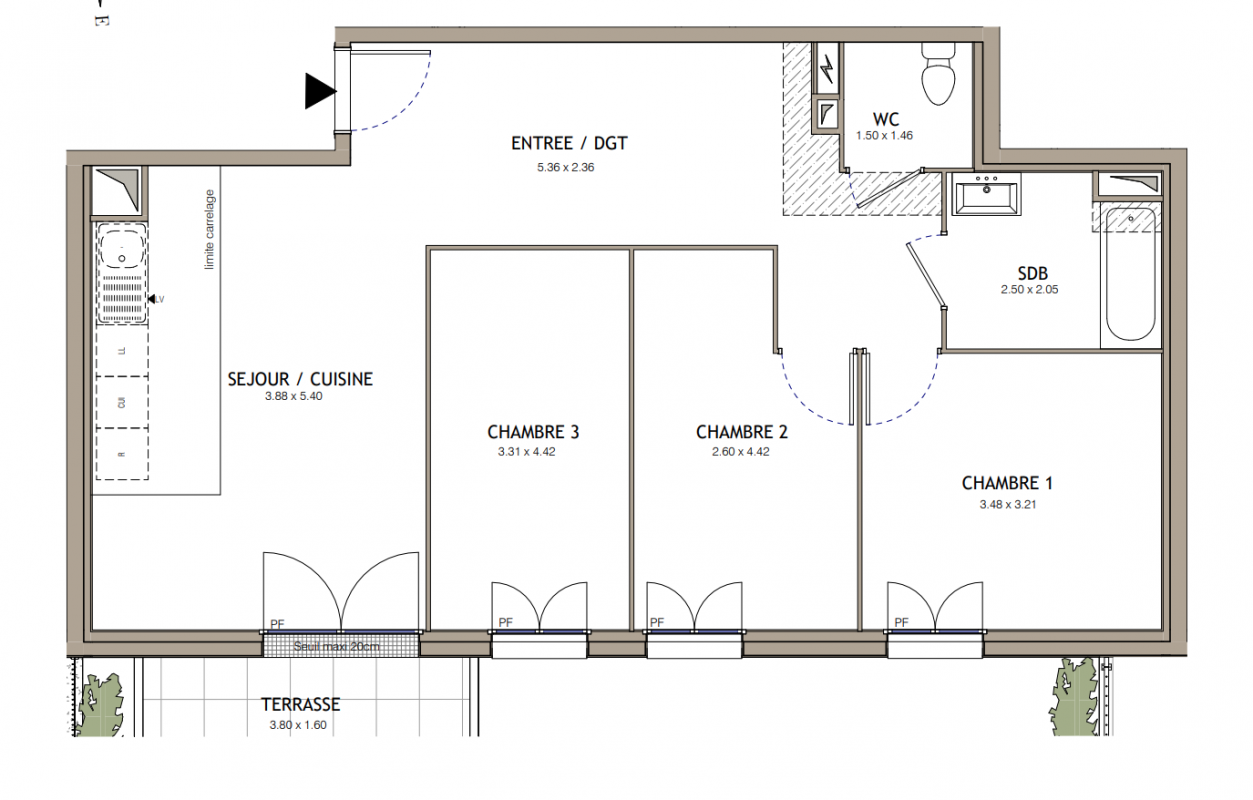 Plan du lot