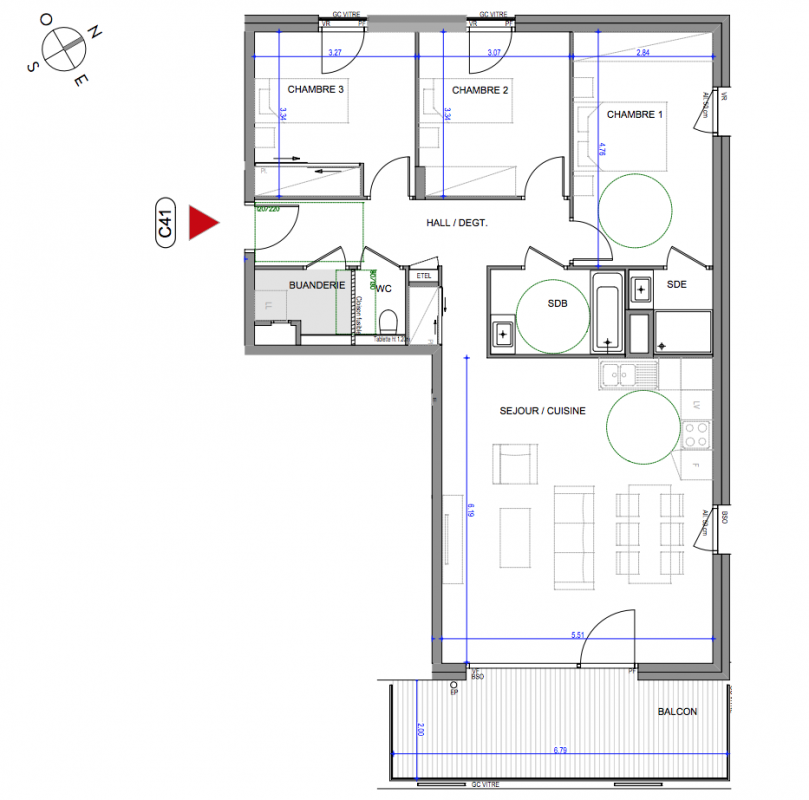 Plan du lot