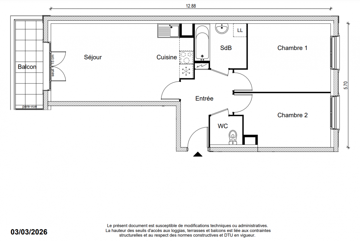 Plan du lot