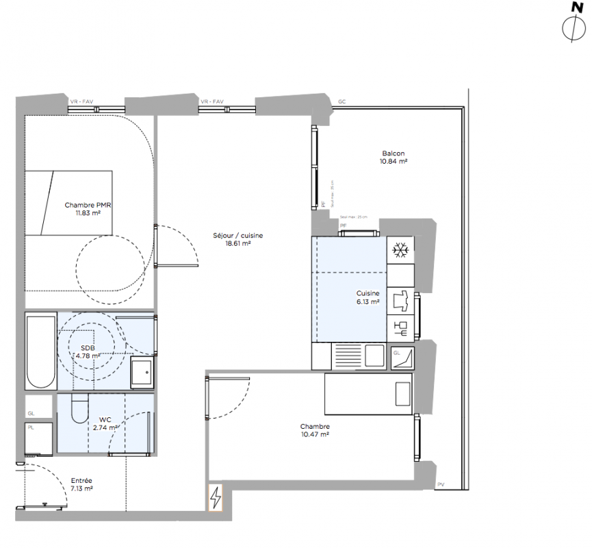 Plan du lot