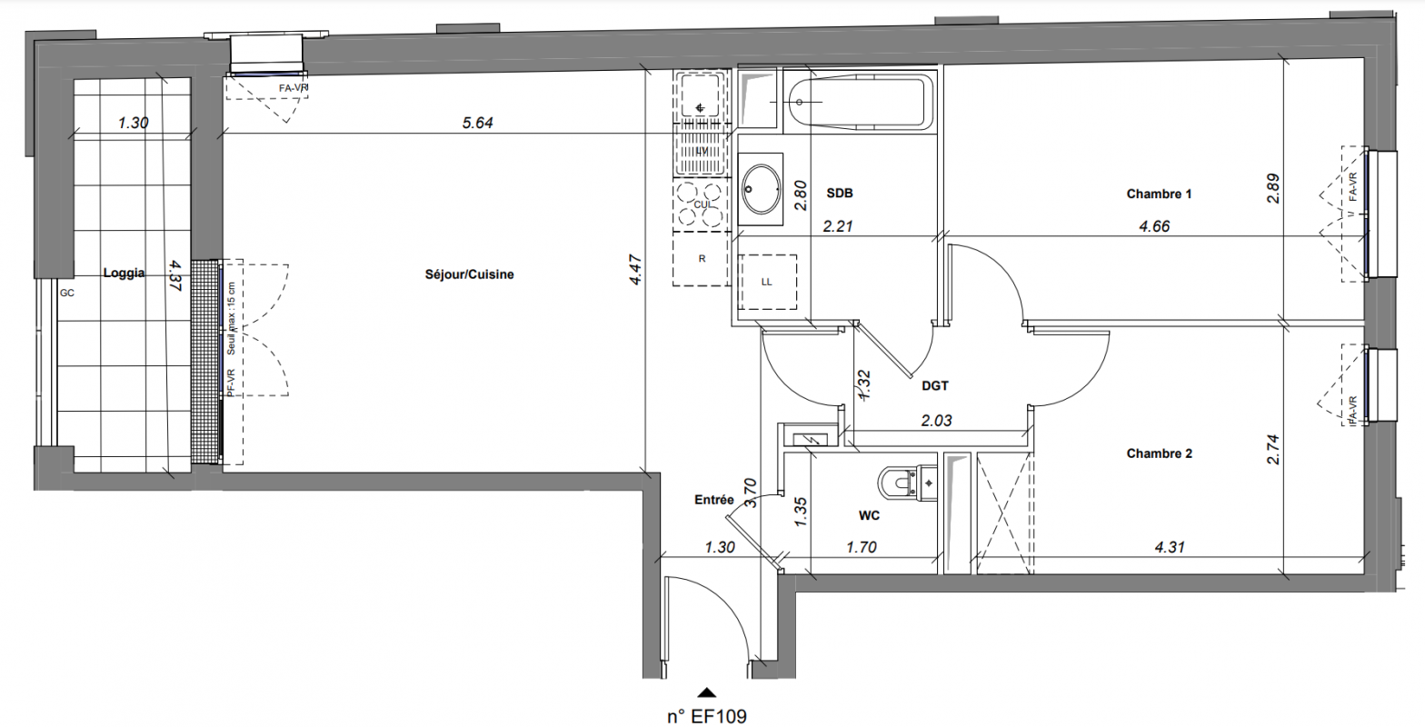 Plan du lot