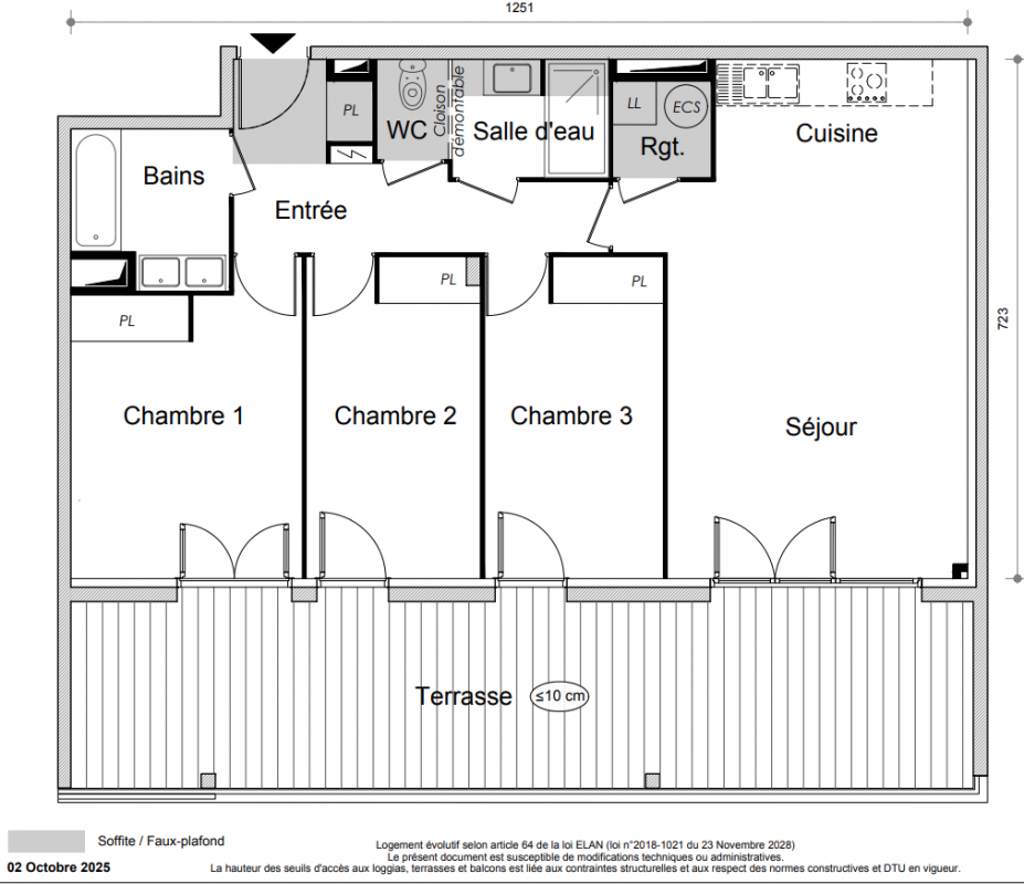 Plan du lot