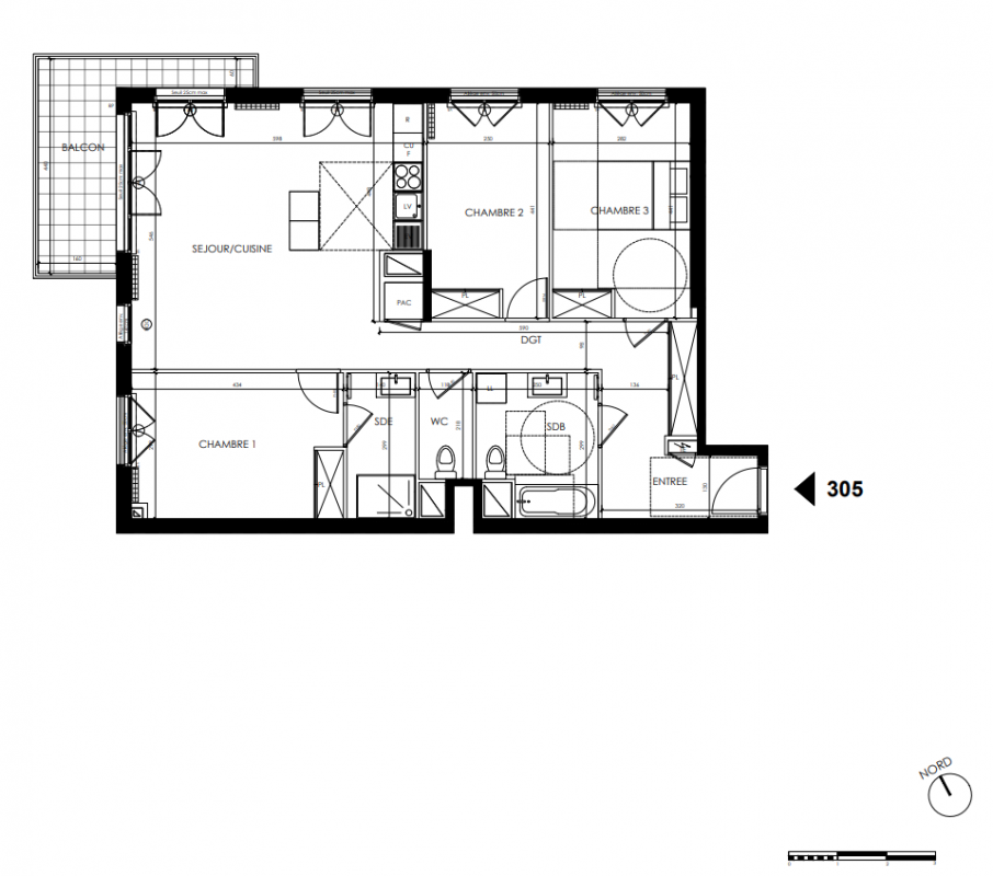 Plan du lot