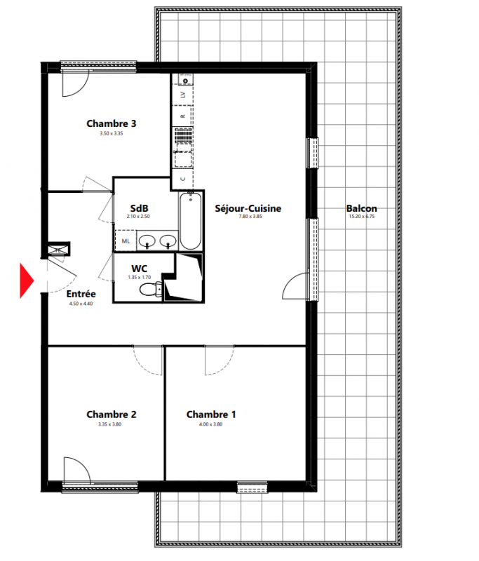 Plan du lot