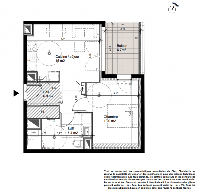 Plan du lot