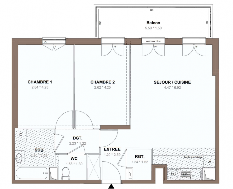 Plan du lot