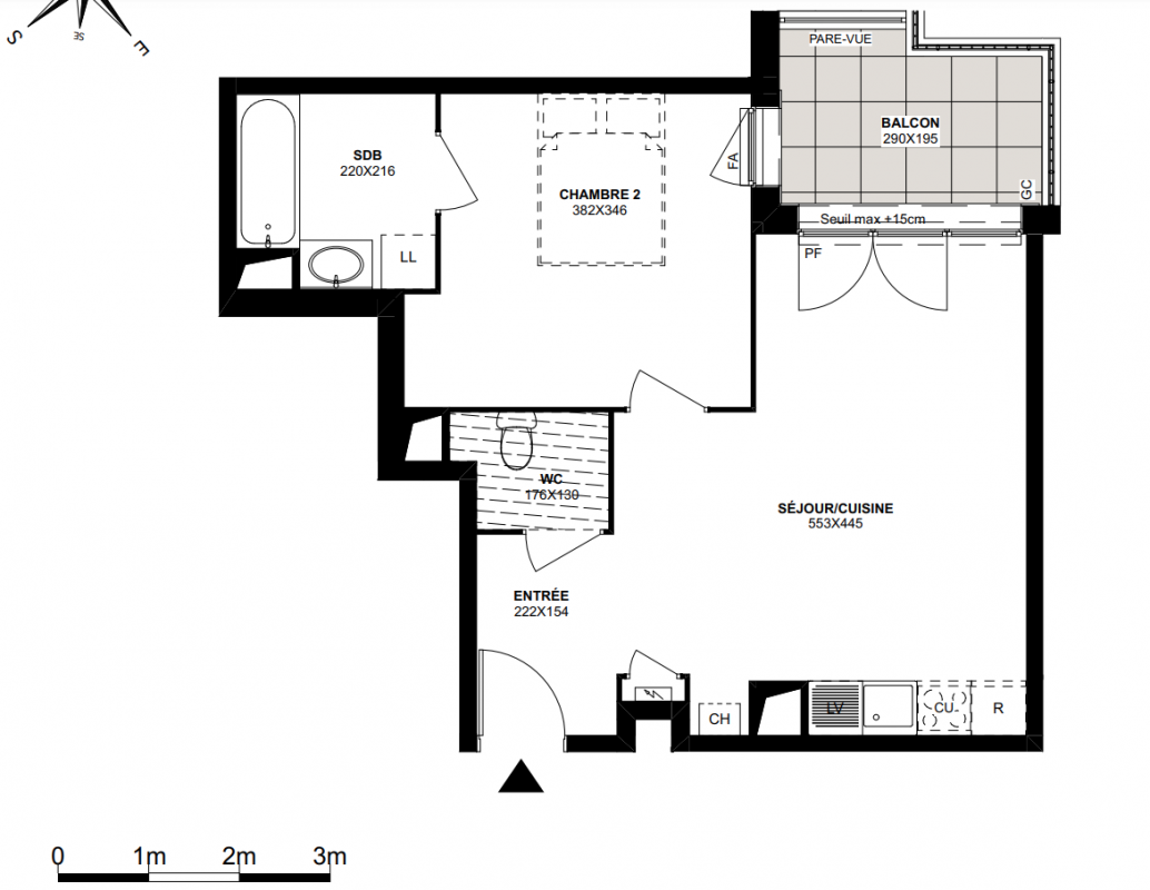 Plan du lot