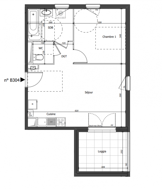 Plan du lot