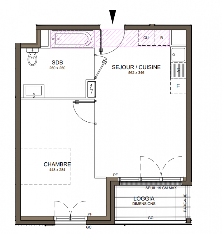 Plan du lot