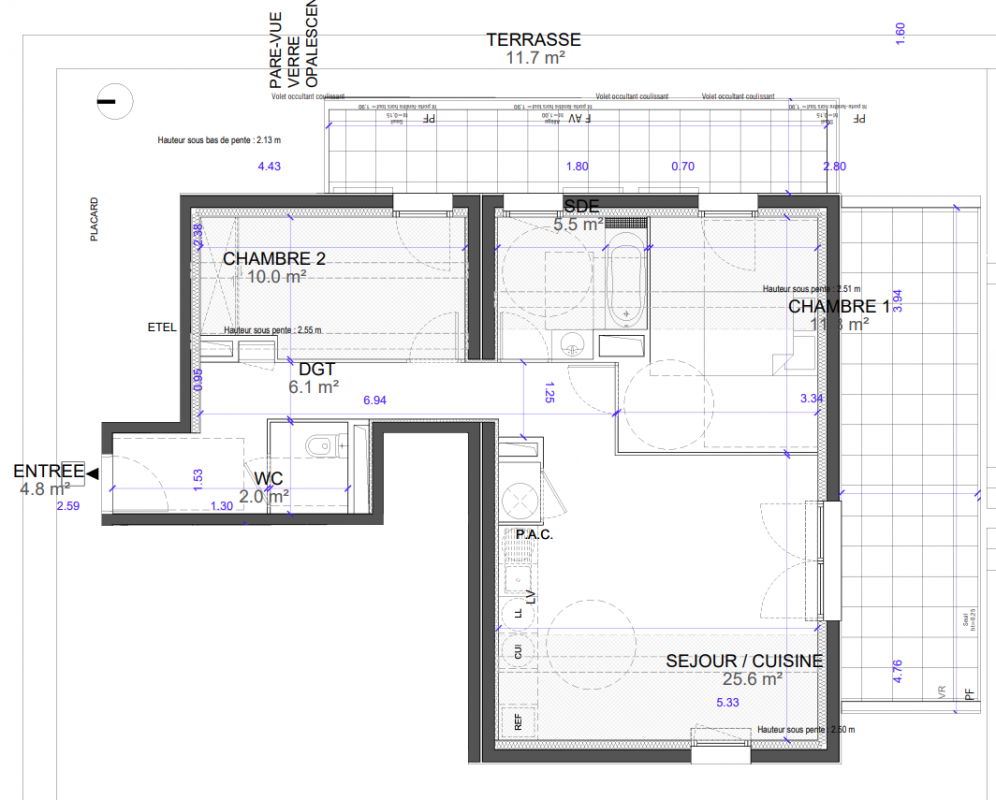Plan du lot