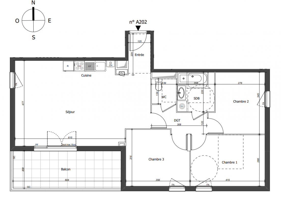 Plan du lot
