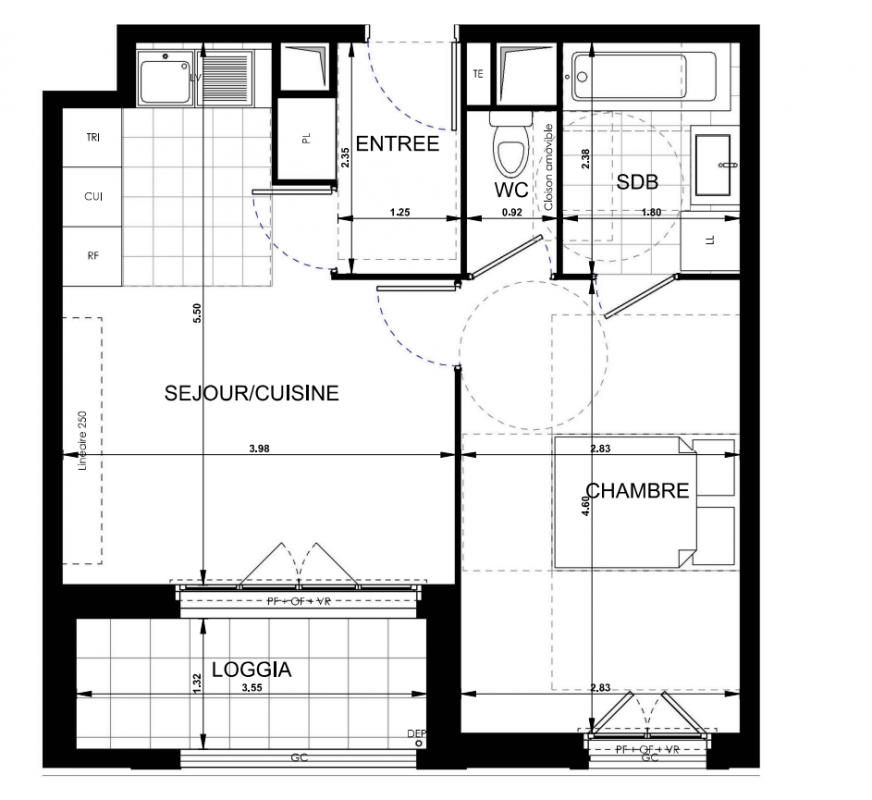 Plan du lot