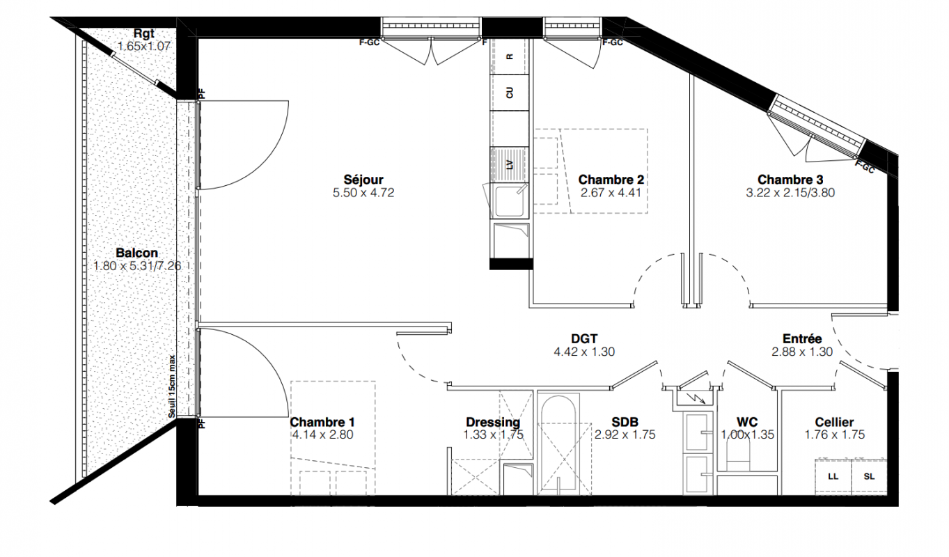 Plan du lot