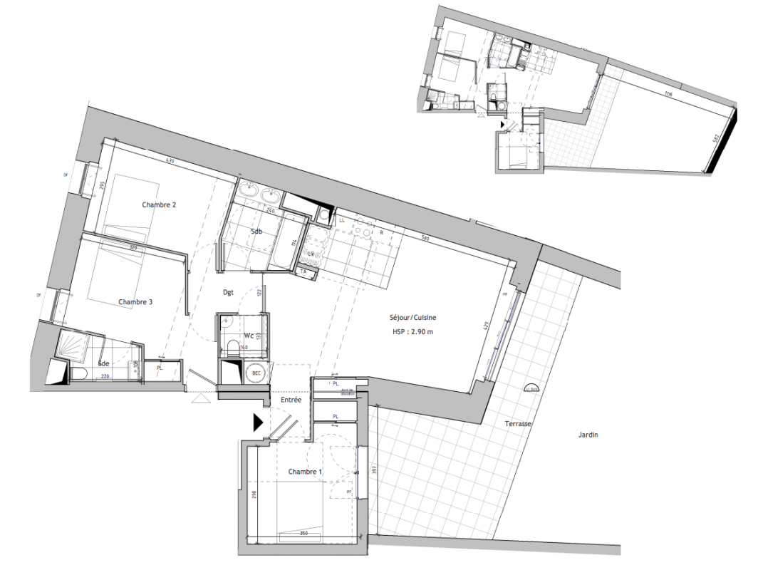 Plan du lot