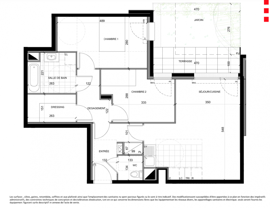 Plan du lot