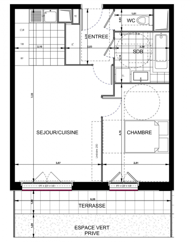 Plan du lot