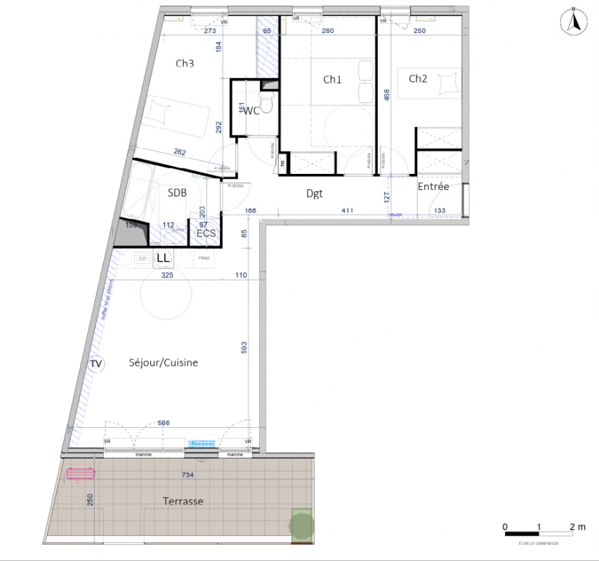 Plan du lot