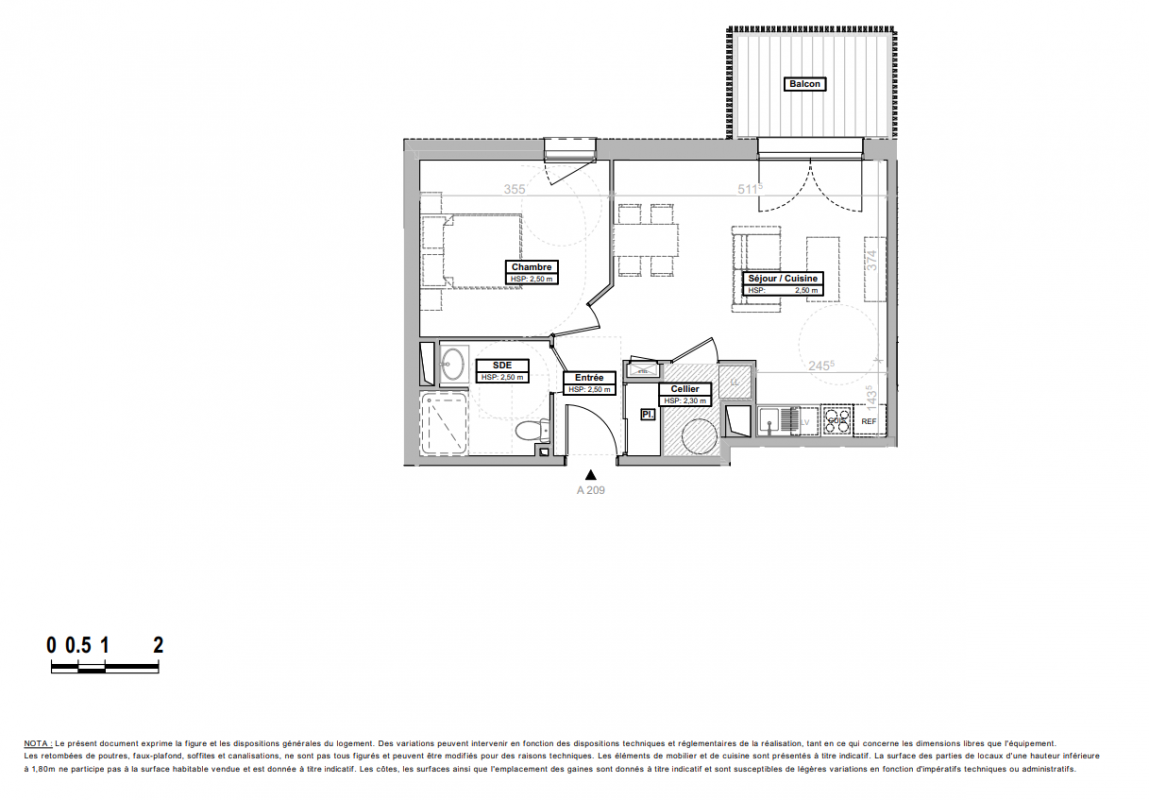 Plan du lot