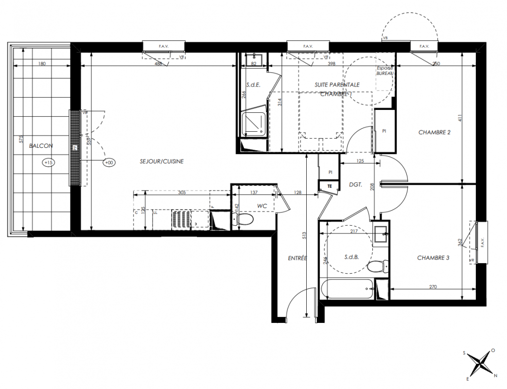 Plan du lot