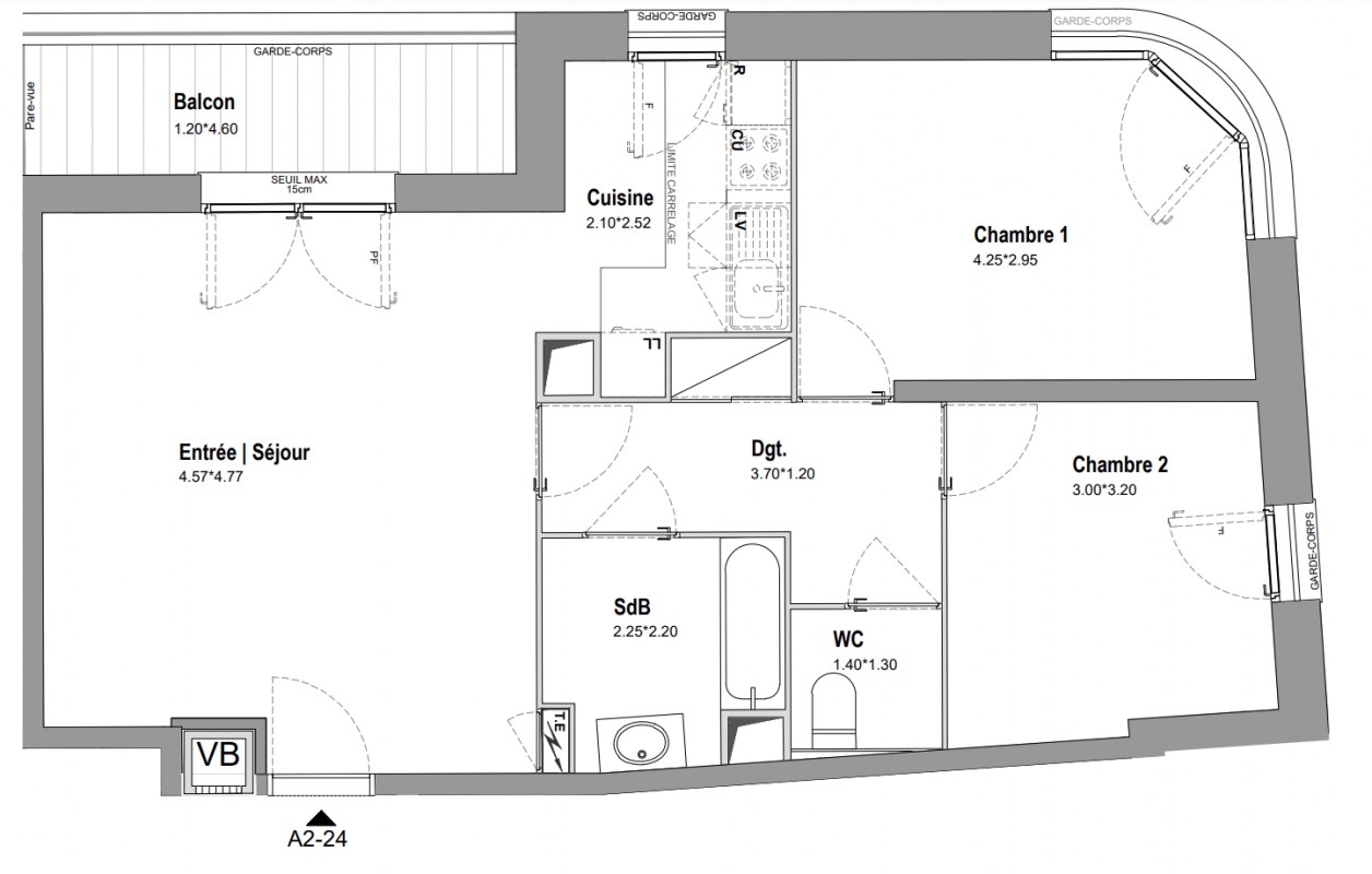 Plan du lot